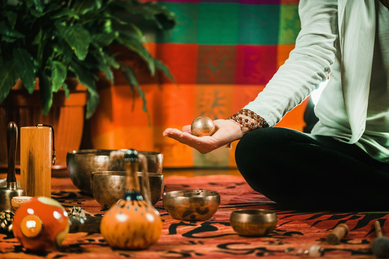 Meditation Ball in sound therapy